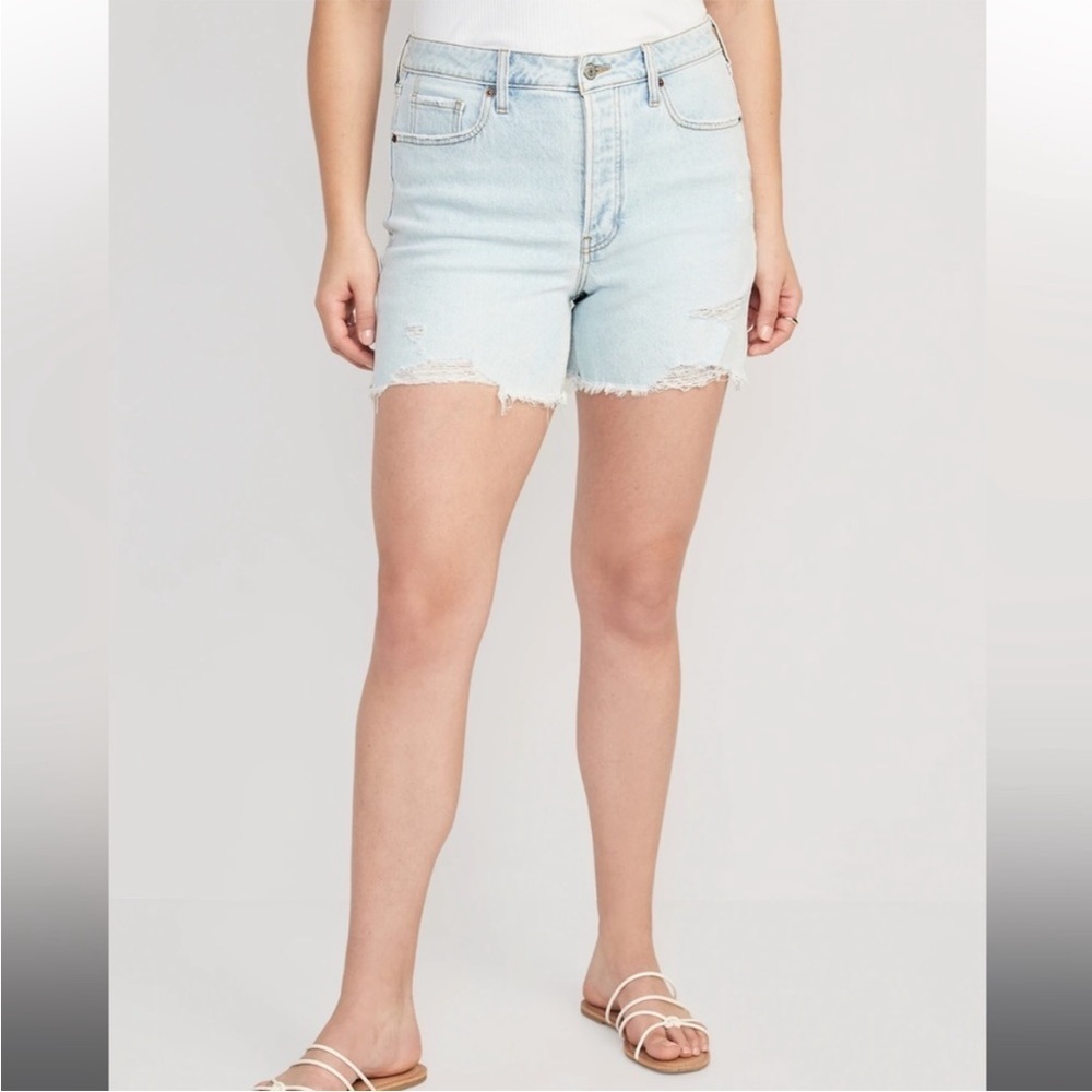 Button Fly OG Straight Cut Off Shorts